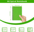 YiHenTiezz 4 Pack Spiral Pocket Notebook, 4.2"x 6.1" Small Notepad