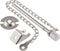 Hardware Essentials 852224 Patio Door Security Pin, Silver