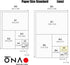 Water Soluble Paper Sheet B5 Size (30 Sheets), Inkjet & Laser Printable for Artwork, Made in Japan