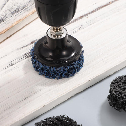 31 2 Inch 1/4" Pcs Quick to Change Easy to Strip Discs - Sanding Discs with Pad Holder - Paint Stripping Wheel