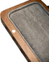 SOLYUJ 2Slots Fountain Pen Collector Organizer - Handmade Pen Case Walnut Wood Pen Protective Sleeve Cover Pen Storage