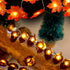 Eioflia 20 2M 8 Christmas Decorations, Acorn String Lights Thanksgiving Fairy Lights LED Remote Control Modes for Fall