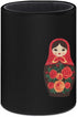 Generic Russian Nesting Dolls Round Pencil Holder Desktop Pen Cup Makeup Brush Organizer for Office Home