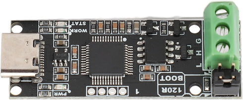 Jiawu CAN Analyzer, CAN FD Compatible Type C USB to Adapter, Bus Analyzer with Virtual Serial Ports and Online Firmware