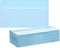 Juvale 100 Pack #10 Light Blue Envelopes, Square Flap for Mailing Letters, Invitations (4 1/8 x 9 1/2 In)