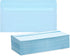 Juvale 100 Pack #10 Light Blue Envelopes, Square Flap for Mailing Letters, Invitations (4 1/8 x 9 1/2 In)