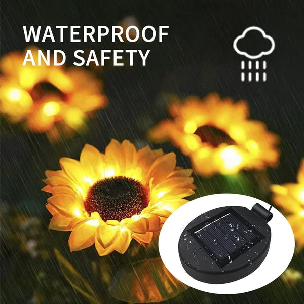 Solar Lantern Light Replacement Top, LED Solar Panel Lantern Lid Replacement for Outdoor Flower DIY Garden Decor (2PCS)