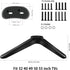 ULTECHNOVO 32-55 Inch Universal Tv Mount Stand for Televisions Tabletop Holder with Non-Slip Base Pads and Screws