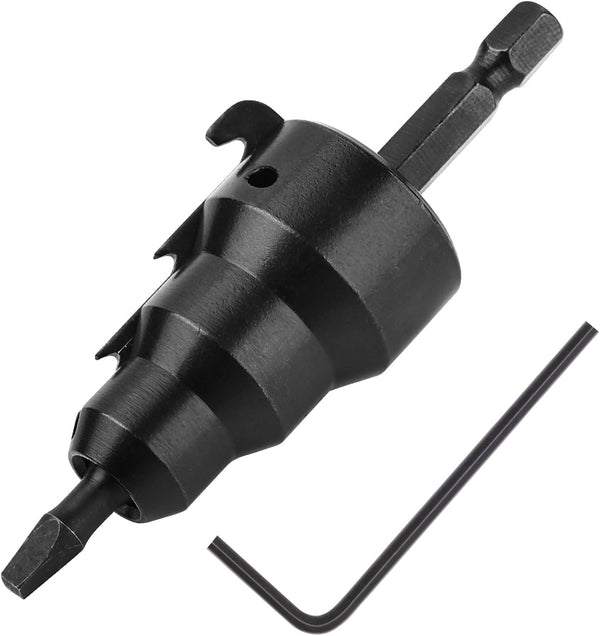 Conduit Reamer, Pipe Reamer Tool with Improved Bit Retention for 1/2-Inch, 3/4-Inch and 1-Inch Conduit Pipe