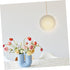 Frosted Glass Globe Lamp Shade Replacement Lampshade for Pendant Light Fixture Lightweight Cover Softens Light