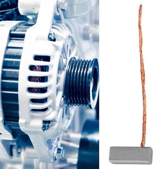 Motor Carbon Brush Replacement, 100PCS 6 x 6 x 15mm for Electric Energy Motor