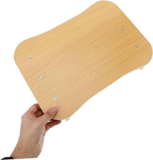 Portable Wooden Step Stool - Non-Slip Footrest for Home Use