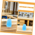 3pcs DOITOOL Replacement Lamp Shades for Lamps Opening Modern Flat Horseshoe Design for Bedroom Living Nightstand