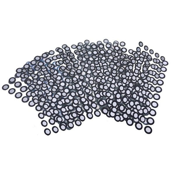 LEDGM 800 pcs 6mm 3D Tracking Dots Reference Point Markers for 3D Scanning,Diffuse