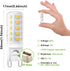 6 Pack Dimmable G9 Bulb 4W 40 6000K, T4 G9 9 Bulb 120V 450LM TJOY LED Equivalent Watt, Daylight White Bi-pin Base