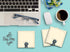 Butler in the Home Sticky Notes, 12 Pack, 3"x3", 50 Sheet Count Per Pad, Black Dachshund Design
