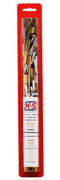 K&S 3408 Metal Cut-Offs - Assortment of Brass, Copper, Aluminum, & Stainless Steel, Made in The USA