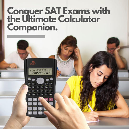 Scientific Calculator SC-216, Junior & High School Non Graphing Calculator for Students, Suitable for SAT & Business Use