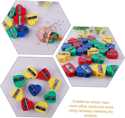 STOBOK 160pcs Pencil Sharpeners Manual Bulk School Supplies, Mini Reusable for Classroom