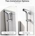 WEIDMAX Handheld Toilet Bidet Sprayer for Toilet-Adjustable Water Pressure Control with Bidet Hose for Feminine Wash