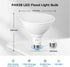 PAR38 Bulbs, 100W 1050LM, 5000K 13W Dimmable, E26 15,000 2 Pack GvvooHome LED Outdoor Flood Light Equivalent, Daylight