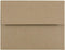 JAM PAPER A2 Premium Invitation Envelopes, 4 3/8 x 5 3/4, Brown Kraft Paper Bag, 100/Pack