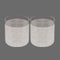 2 Pack White Frosted Glass Lamp Shade, Cylinder Light Fixture Replacement Globe