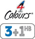 BIC Ballpoint Pen, 4 Colours, 2 Items, Black