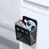 Magnetic Pen Holder, Mesh Metal Strong Magnet Dry Erase Marker Holder, Small Items Basket for Refrigerator, Whiteboard,