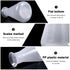 Hemobllo Plastic Erlenmeyer Flask - 3 Pcs Plastic Conical Flask Graduated Erlenmeyer Flask Set Scientific Plastic Flasks for Experiment Laboratory (50ml+100ml+500ml)