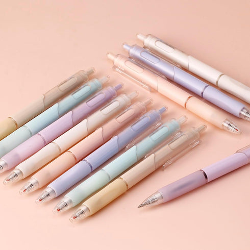 Ultra Fine Gel Pens 12 Pack, 0.38mm Smooth Writing Pens for Girls Women - Cute Office School Supplies