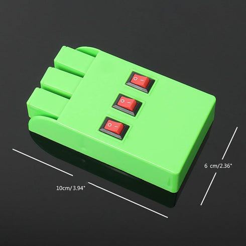 Hqkfuybl Set Three Way Parallel Light Source Physics Optical Experiment Equipment Three Channel Source for School