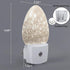 Uanvaha 0.5W Boho Gold Egg Night Light, Printed Bokeh Sparkle Design Plug into Wall with Dusk to Dawn Sensor, Soft Warm