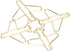 Zerodis Airplane Shaped Paper Clips, 100Pcs Mini Cute Paperclips for Document Sorting and Organizing at Office, School,