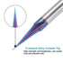 15 3 1/4 Inch uxcell Degree V Groove Engraving Router Bit for CNC Tip and Flutes Shank Carving Bit Nano Coated Carbide