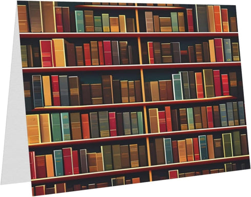 Eekstdbn Greeting Cards Library Bookshelf Book Greetingcard With All Occasion Cards Invitation Holiday Card Anniversary