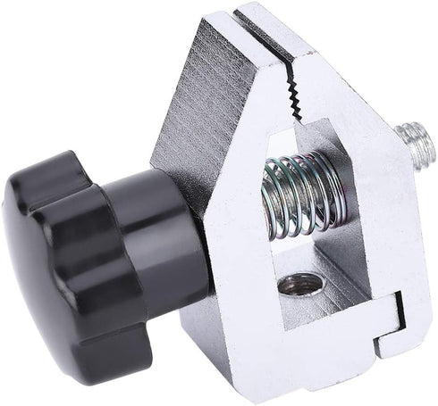 ViaGasaFamido SJJ-01 Push Pull Force Fixture, 500N High Capacity Stainless Steel Jaw Clamp Tension Meter