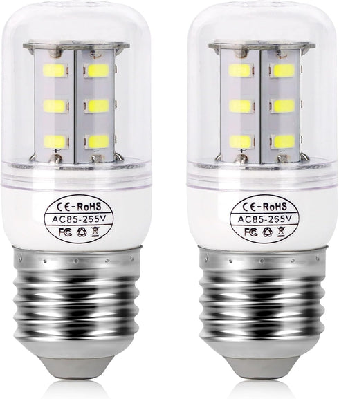 Upgraded KEI D34L Refrigerator Bulb 5304511738 LED Light Bulbs for Frigidaire Kenmore, 2 Packs