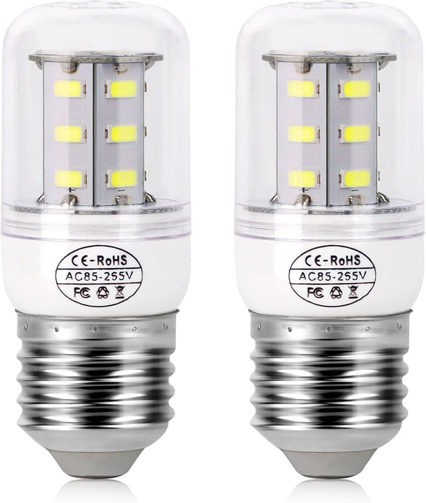 Upgraded KEI D34L Refrigerator Bulb 5304511738 LED Light Bulbs for Frigidaire Kenmore, 2 Packs