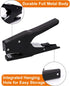 Eagle Handheld Plier Stapler, Effortless Desktop Stapler, 25-Sheet Capacity, All-Metal Construction