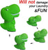 Six Senses Media Laundry Door Post 2.0, Dinosaur Doorstop, Modern Washing Machine Accessory in Dinosaur Colors