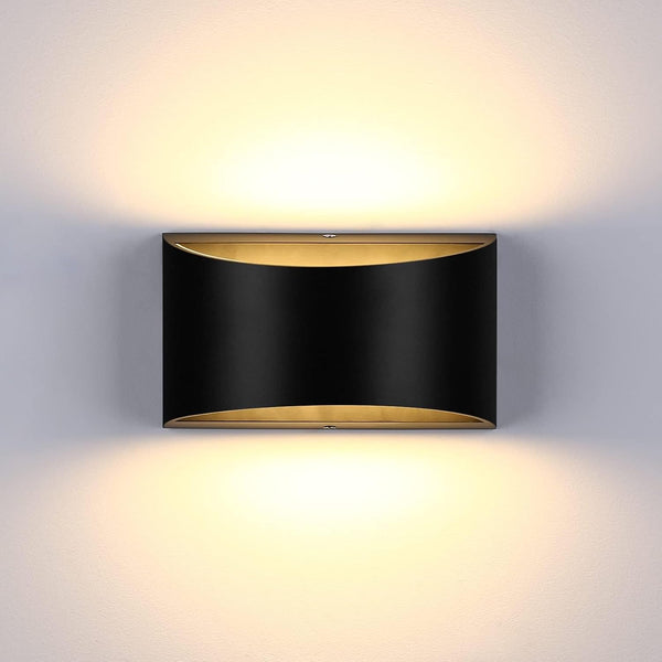 Lightess LED Wall Sconce Light Indoor Dimmable Wall Lights Modern 12W Hallway