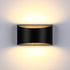 Lightess LED Wall Sconce Light Indoor Dimmable Wall Lights Modern 12W Hallway