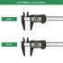 HDLNAK Digital Vernier Caliper,0-6" Calipers Measuring Tool - Electronic Micrometer Caliper, Auto-Off Feature, Inch and Millimeter Conversion + 1 Pcs Tape Measure Measuring Tape for DIY Measuremen