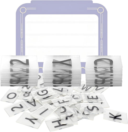 4 Sets 3 x 2.54 Inch Bottle Service Sign Replacement Cards with