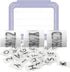4 Sets 3 x 2.54 Inch Bottle Service Sign Replacement Cards with