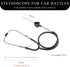Yourkar Car Engine Mechanics Stethoscope, Stainless Steel Auto Engine Diagnostic Kit Stethoscope, Mechanics Automotive
