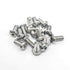 #4-40 x 1/4" Button Head Socket Cap Bolts Screws, 200 PCS, 304 Stainless Steel 18-8, Allen Hex Drive