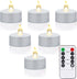 Flameless Led Tea Lights Candles with Remote and Timer,12Pack Battery Operated Electric