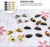 30 1 12 Yardwe Pcs Wood Knobs for Cabinets and Crafts Miniature Scale Dollhouse Drawer Handles Small Furniture Pulls